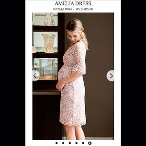 Tiffany Rose 'Amelia' Maternity Lace Dress